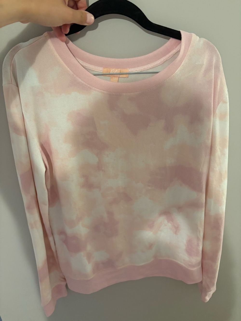 Blis Cozy Pink Tie-Dye Pullover Pajama SET- Women - Size medium both